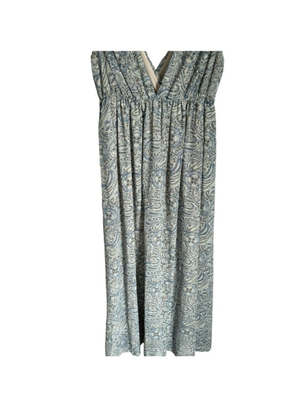 HM Dress Size 8 Light Blue Maxi Women Flare Dress.NWT - Picture 6 of 12